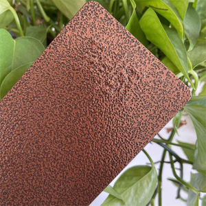 Tom de martelo de textura grande cobre