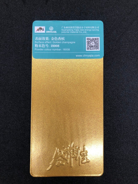 Cores Ral personalizadas com efeito metálico de poliéster não tóxico para aplicação em spray eletrostático de tinta em pó para metal
