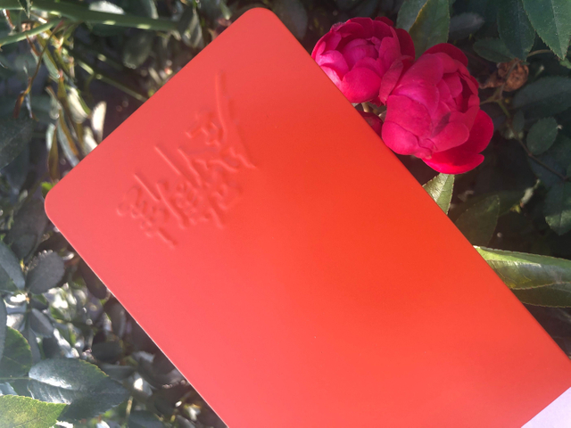 Revestimento em pó epóxi vermelho estático fosco