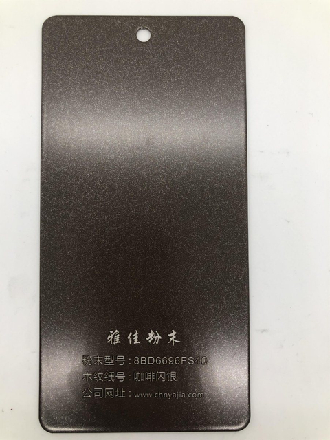Revestimento eletrostático metálico do pó da resina do poliéster do pulverizador do produto novo para o revestimento brilhante do pó do metal da superfície da cadeira da mesa