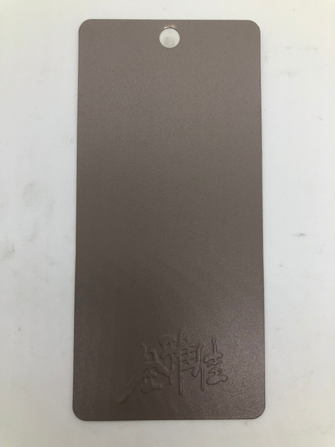 Pó termofixo de grão de areia vermelho-tijolo que reveste o pó eletrostático do pulverizador