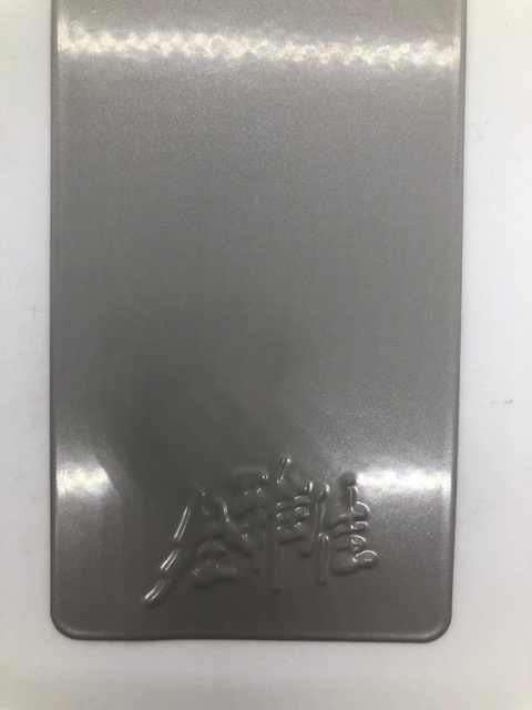 Pó fino da pintura do revestimento de metal do revestimento do material de construção da grão de areia da cor branca