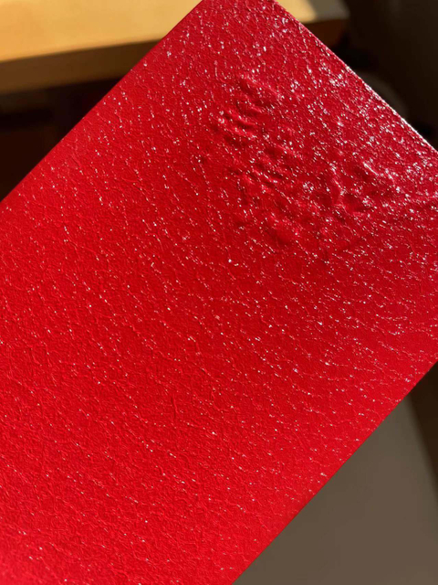 Alta qualidade grande rugas pele de crocodilo jacaré textura de couro crack revestimento em pó de poliéster para panelas, cofre