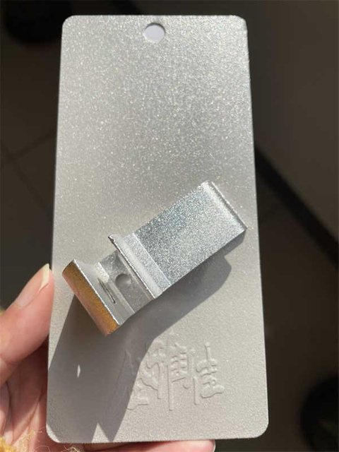 Pintura eletrostática metálica do revestimento do pó do poliéster da cola Epoxy da faísca de bronze do efeito