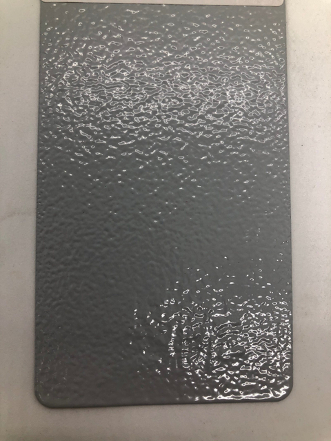 A cor cinzenta penetrou a pintura eletrostática do revestimento do pó da cola Epoxy do revestimento do pó da textura