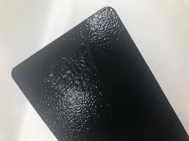 Rugas Casca de Laranja Preta Ral9005 Pintura Eletrostática En Polvo