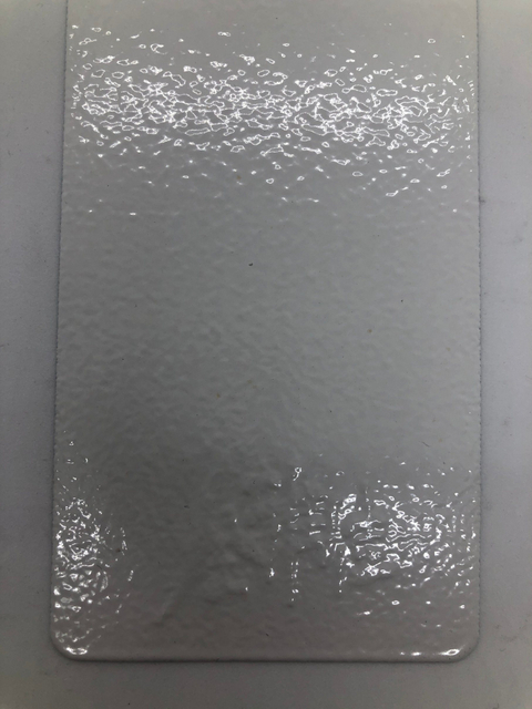 Revestimento cinzento do pó do poliéster da cola Epoxy Ral 7035 do enrugamento eletrostático da textura fina do pulverizador