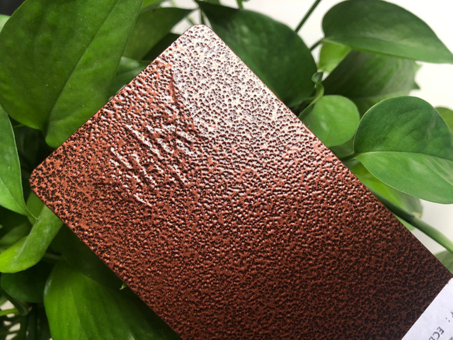 Revestimento em pó de textura de martelo áspero de bronze antigo de poliéster puro/cobre para portão de ferro de aço