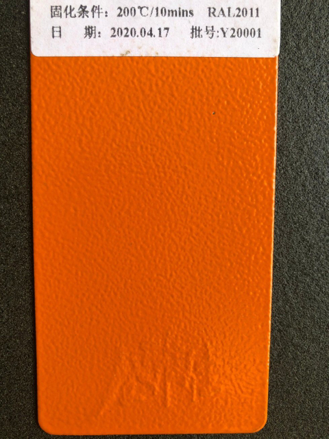 Ral Color Ral 2011 Turquesa Laranja Epóxi Pó Revestimento Pintura Em Pó